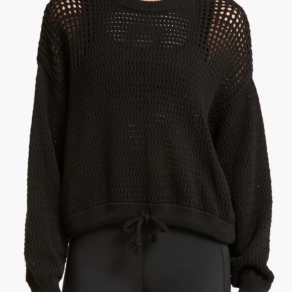 Sweaty Betty Black Knit Sweater